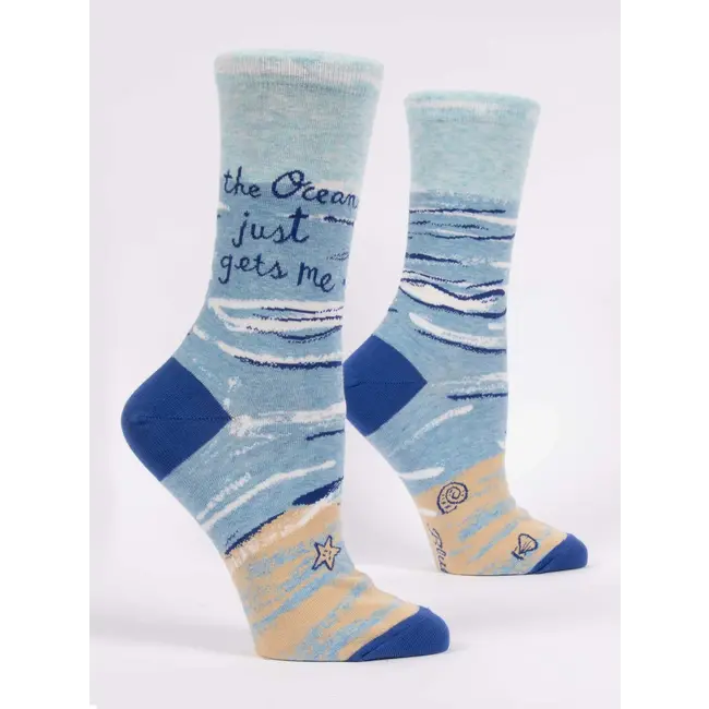 Blue Q Womens Socks - Ocean Gets Me