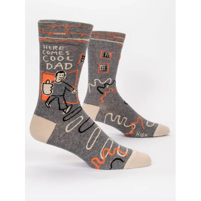 Blue Q Mens Socks - Here Comes Cool Dad