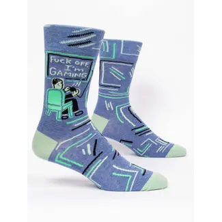 Blue Q Mens Socks - Fuck Off I'm Gaming