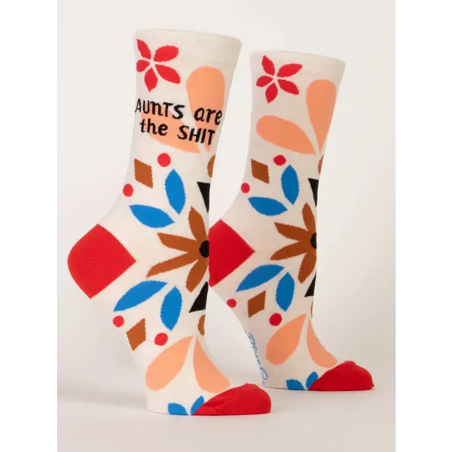 Blue Q Womens Socks - Aunts are the Shit