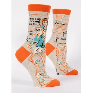 Blue Q Womens Socks - My Cat is Cool