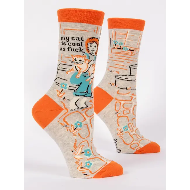 Blue Q Womens Socks - My Cat is Cool