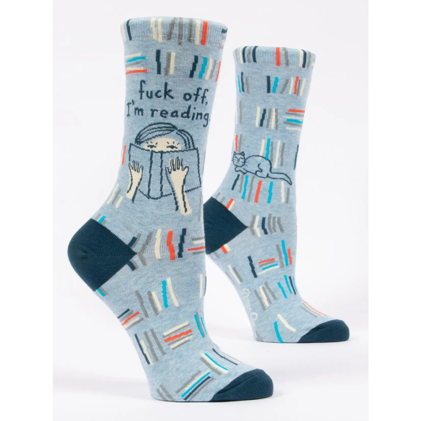 Blue Q Womens Socks - Fuck Off, I'm Reading