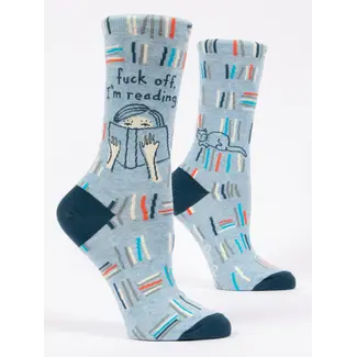 Blue Q Womens Socks - Fuck Off, I'm Reading