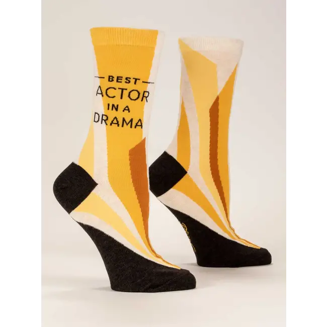 Blue Q Womens Socks - Best Actor in Drama