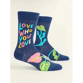 Blue Q Mens Socks - Love Who You Love