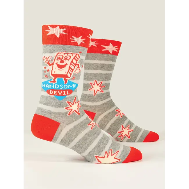 Blue Q Mens Socks - Handsome Devil