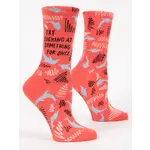 Blue Q Womens Socks - Sucking At Something