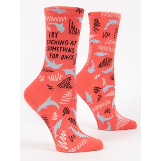 Blue Q Womens Socks - Sucking At Something