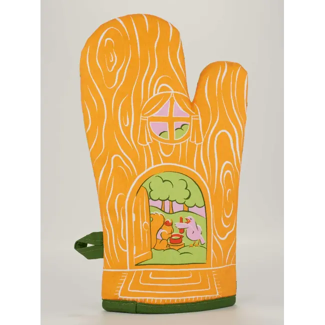 Blue Q Oven Mitt - Wine in My Mouth