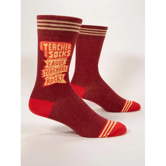 Blue Q Mens Socks - Teachers Rock