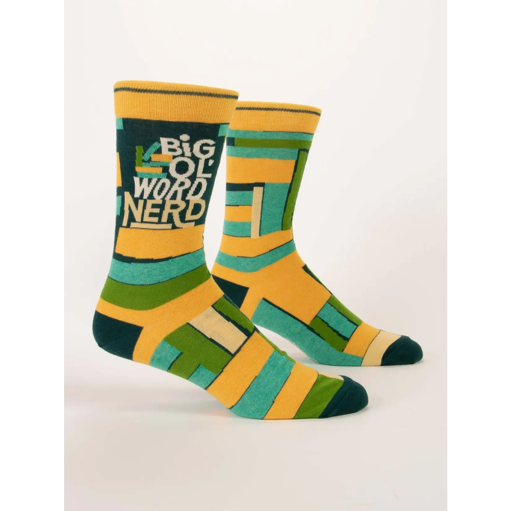 Blue Q Mens Socks - Big Ol Word Nerd