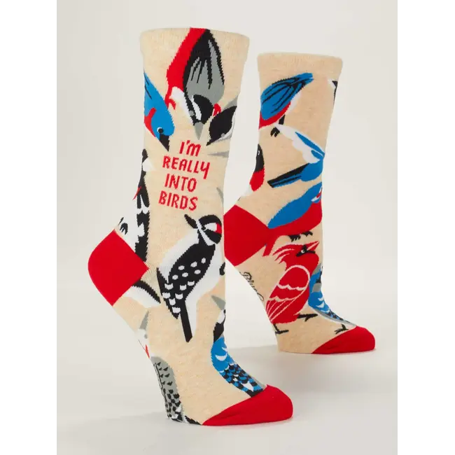 Blue Q Womens Socks - Really Into Birds
