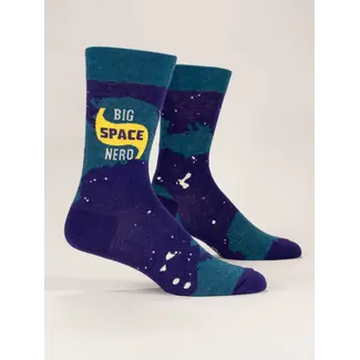 Blue Q Mens Socks - Big Space Nerd