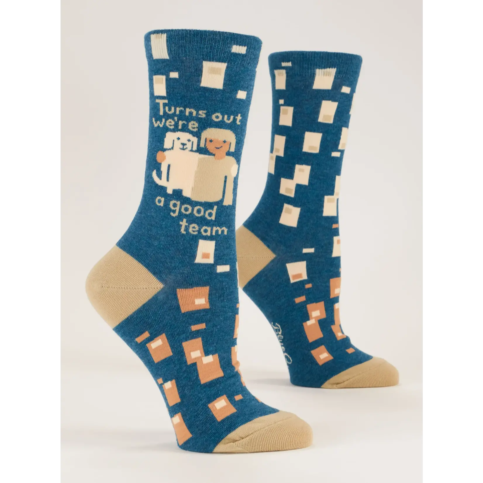 Blue Q Womens Socks - We're a Good Team