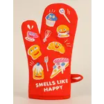 Blue Q Oven Mitt - Smells Like Happy