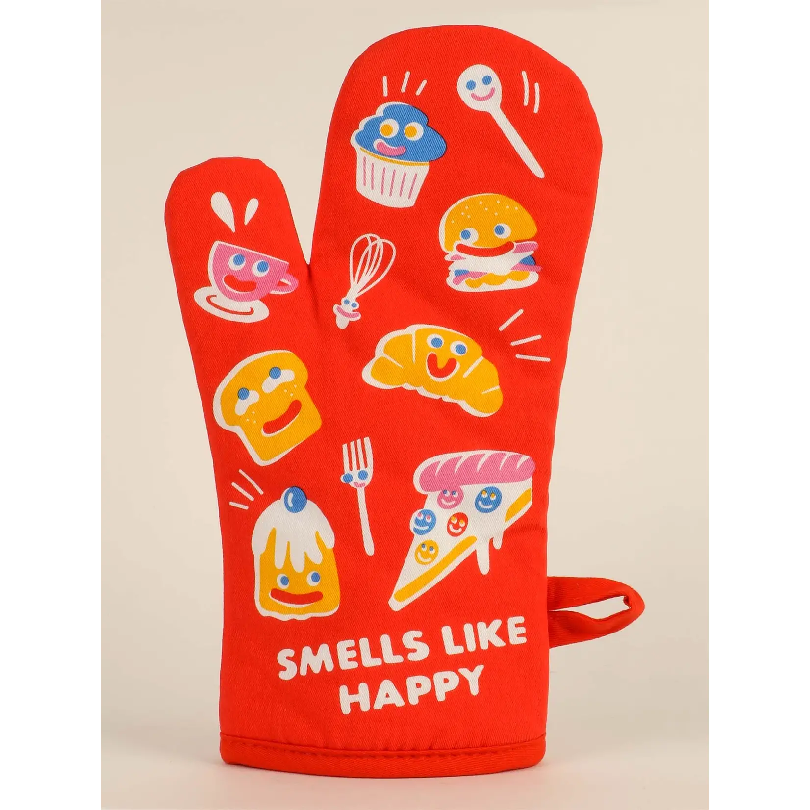 Blue Q Oven Mitt - Smells Like Happy