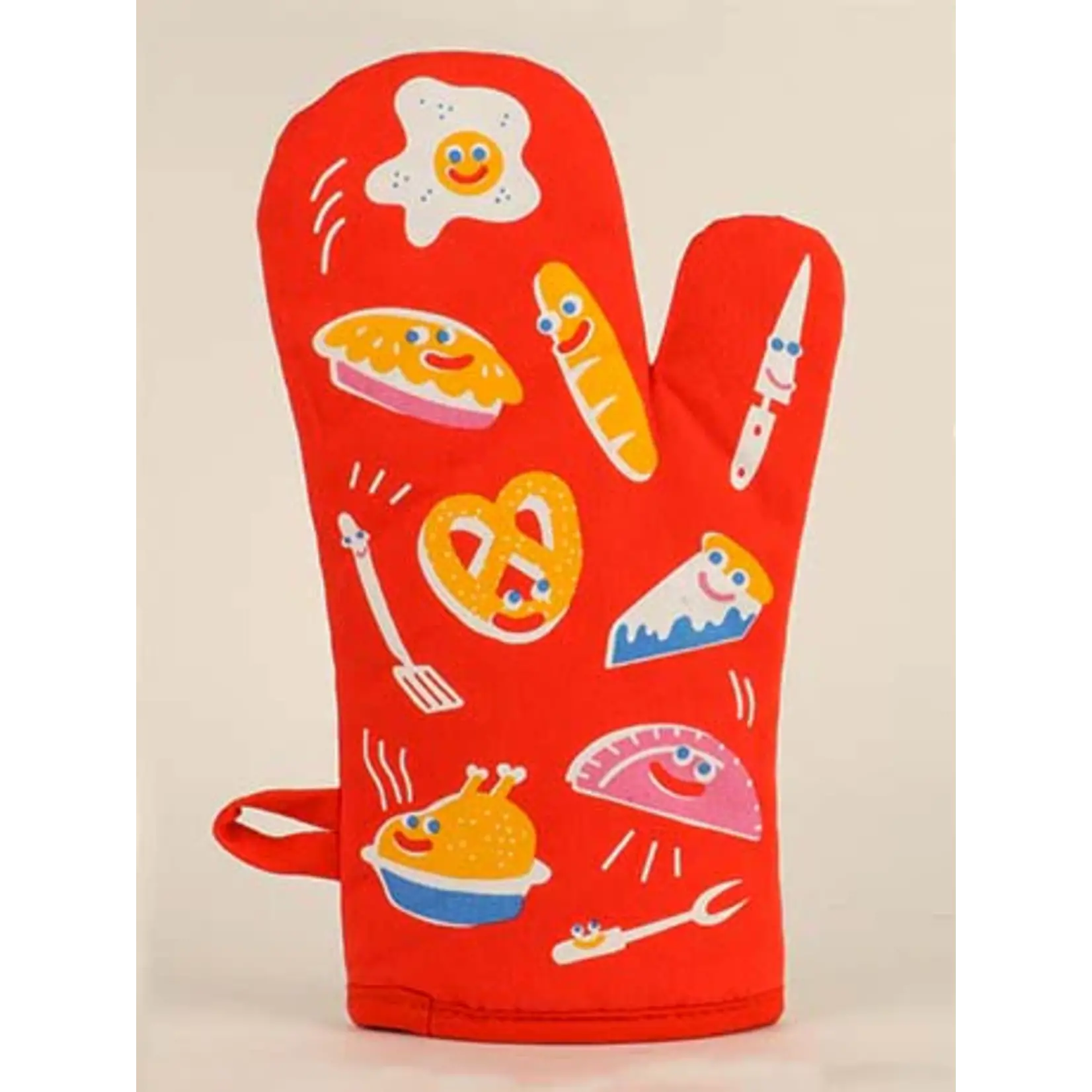 Blue Q Oven Mitt - Smells Like Happy