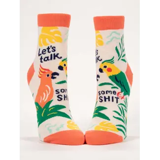 Blue Q Womens Ankle Socks - Talk Some Shit