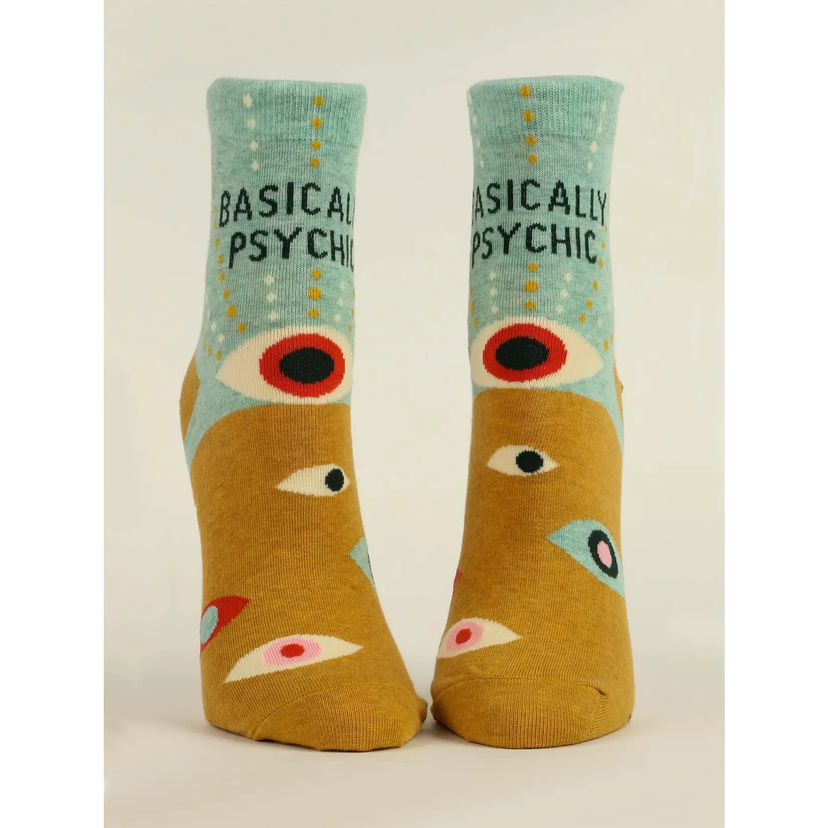 Blue Q Womens Ankle Socks - Basically Psychic
