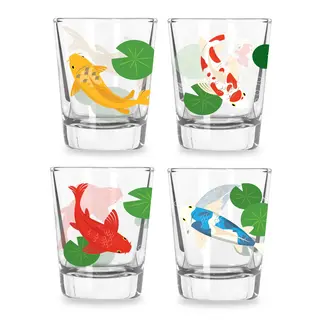Koi Morph Shot Glass Set (4)