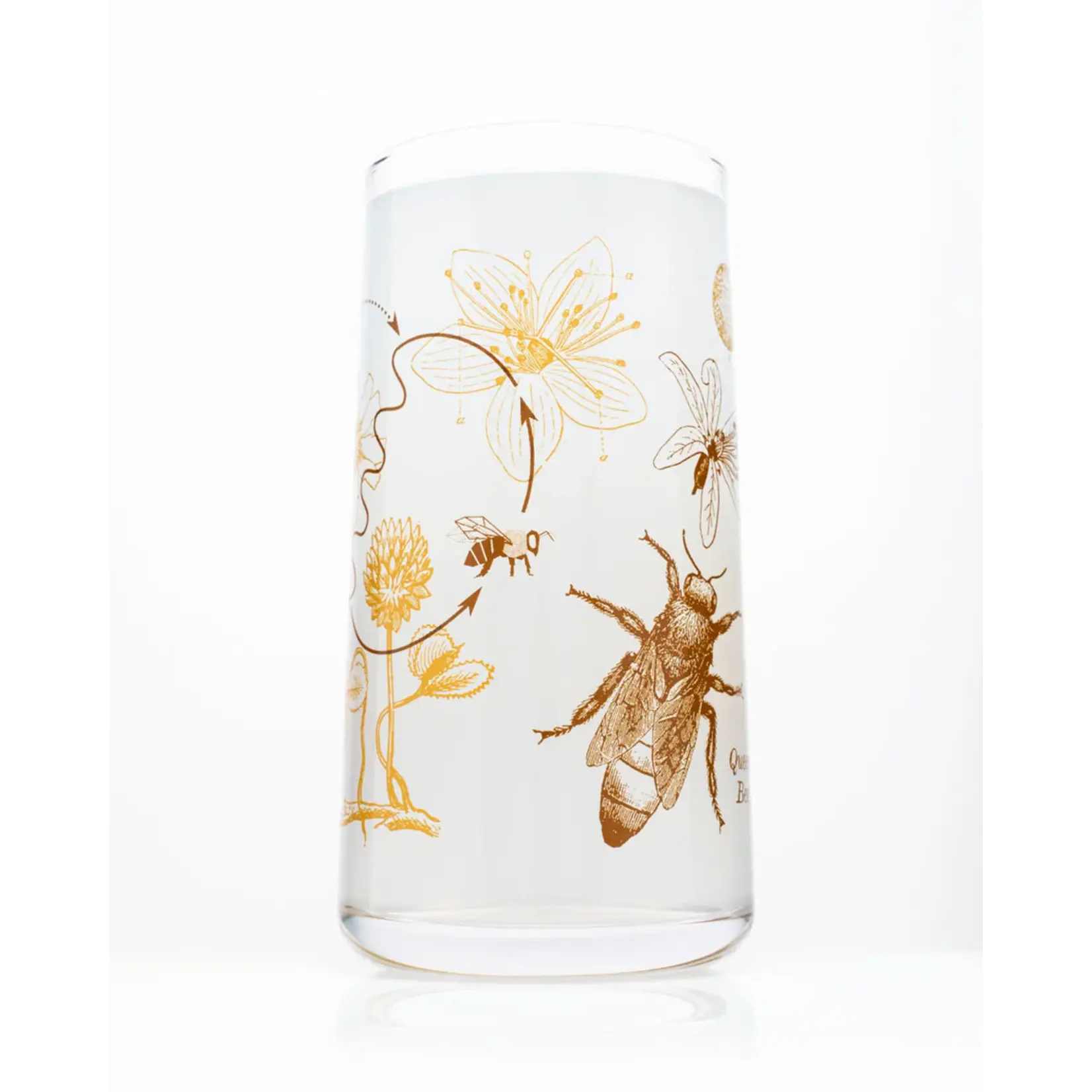 Drinking Glass - Honey Bees