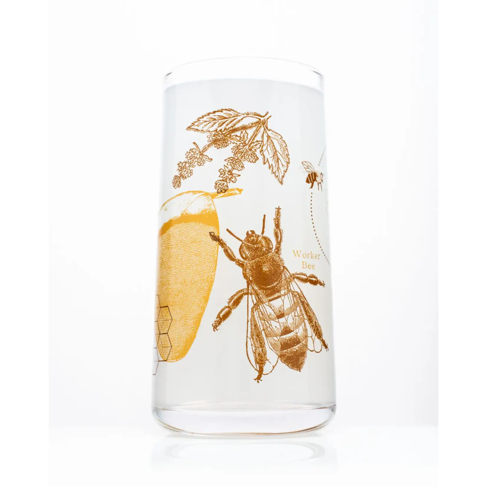Drinking Glass - Honey Bees
