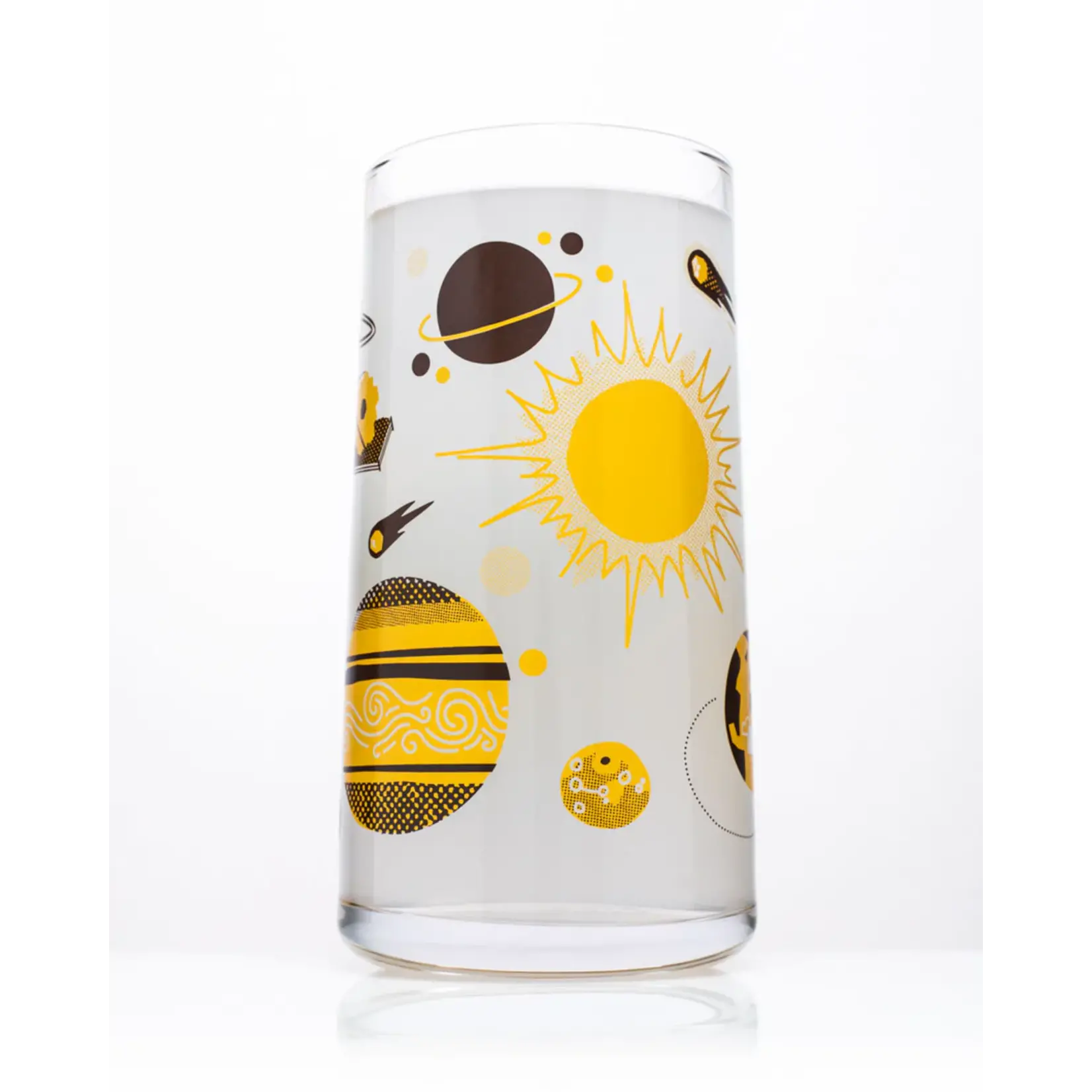 Drinking Glass - Retro Space