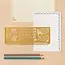 Art Deco Craft Stencil