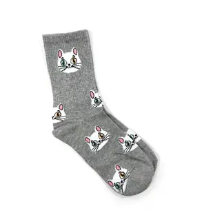 Sweet Creatures Socks - White Cat