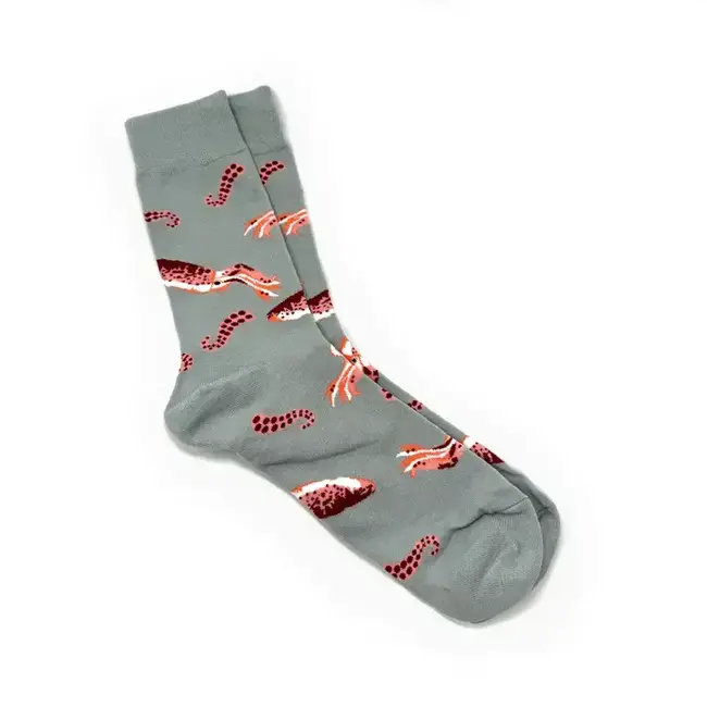 Men's Socks - Seafood Squid