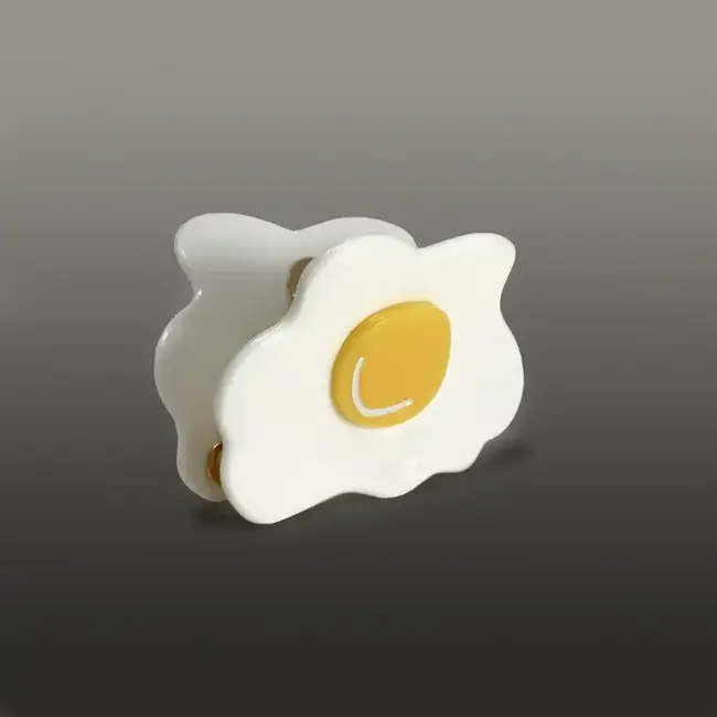 Hair Claw - Sunny Egg