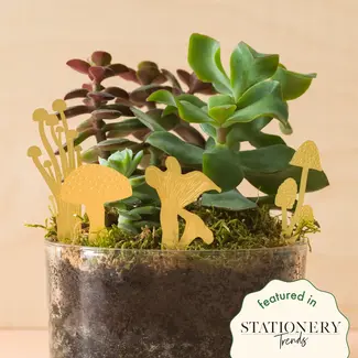 Mini Mushrooms Plant + Terrarium Decorations