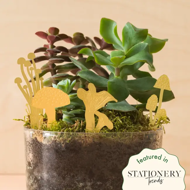 Mini Mushrooms Plant + Terrarium Decorations
