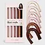 Satin Wrapped Flexi Rods - 6pc