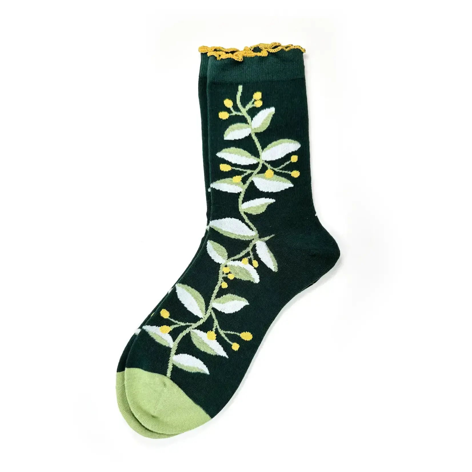 Rainbow Unicorn Socks - Farrow Dark Green