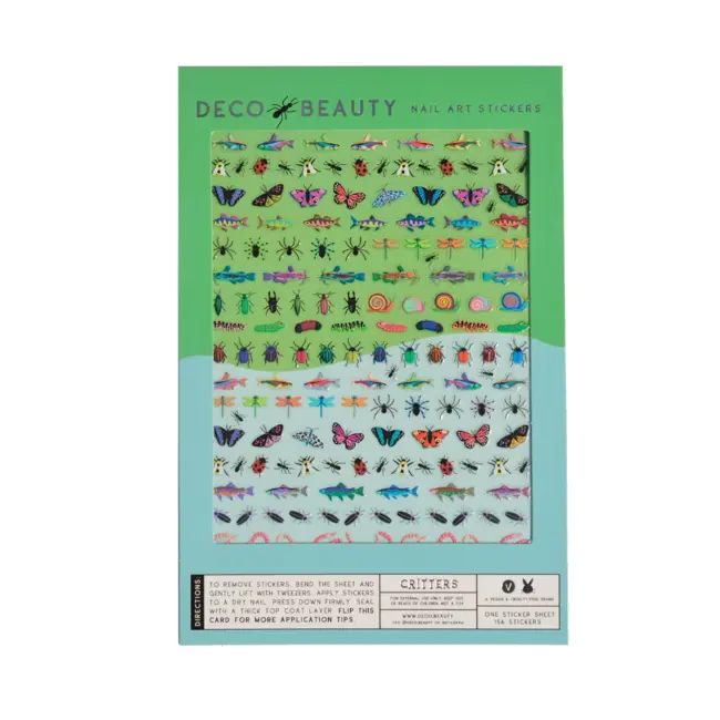 Critters Nail Art Stickers