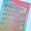 Nail Art Stickers -  Jewels