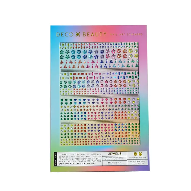 Nail Art Stickers -  Jewels