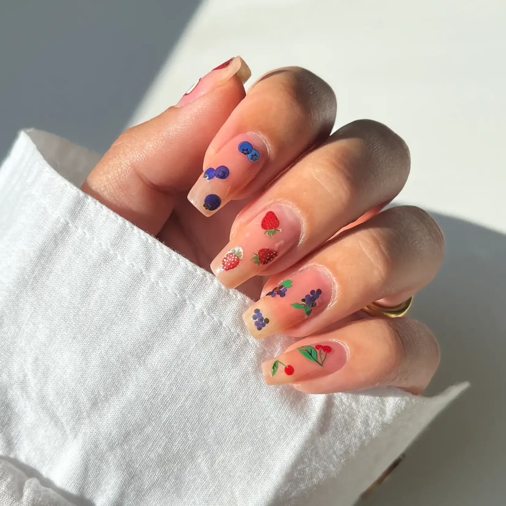 Nail Art Stickers -  Farmer's Market