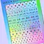 Nail Art Stickers -  Sparkle