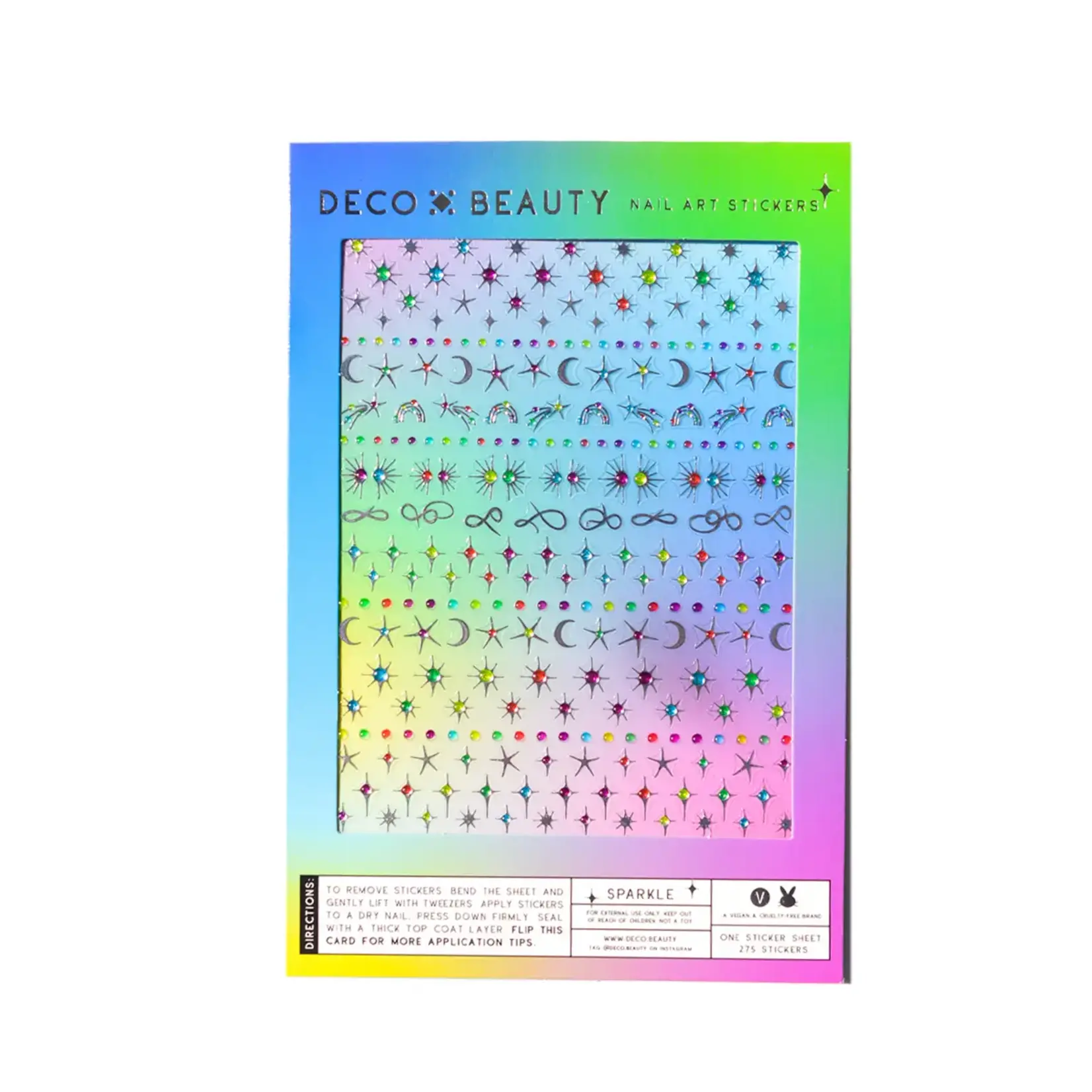 Nail Art Stickers -  Sparkle