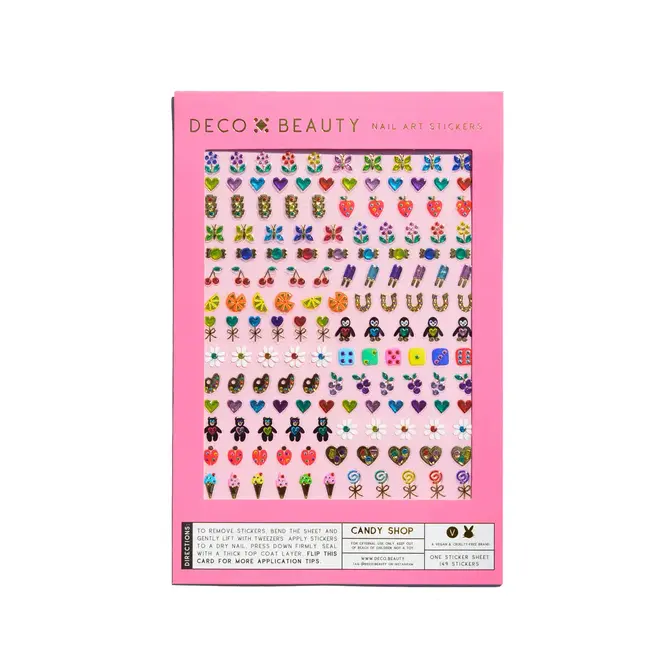 Candy Shop Nail Art Stickers