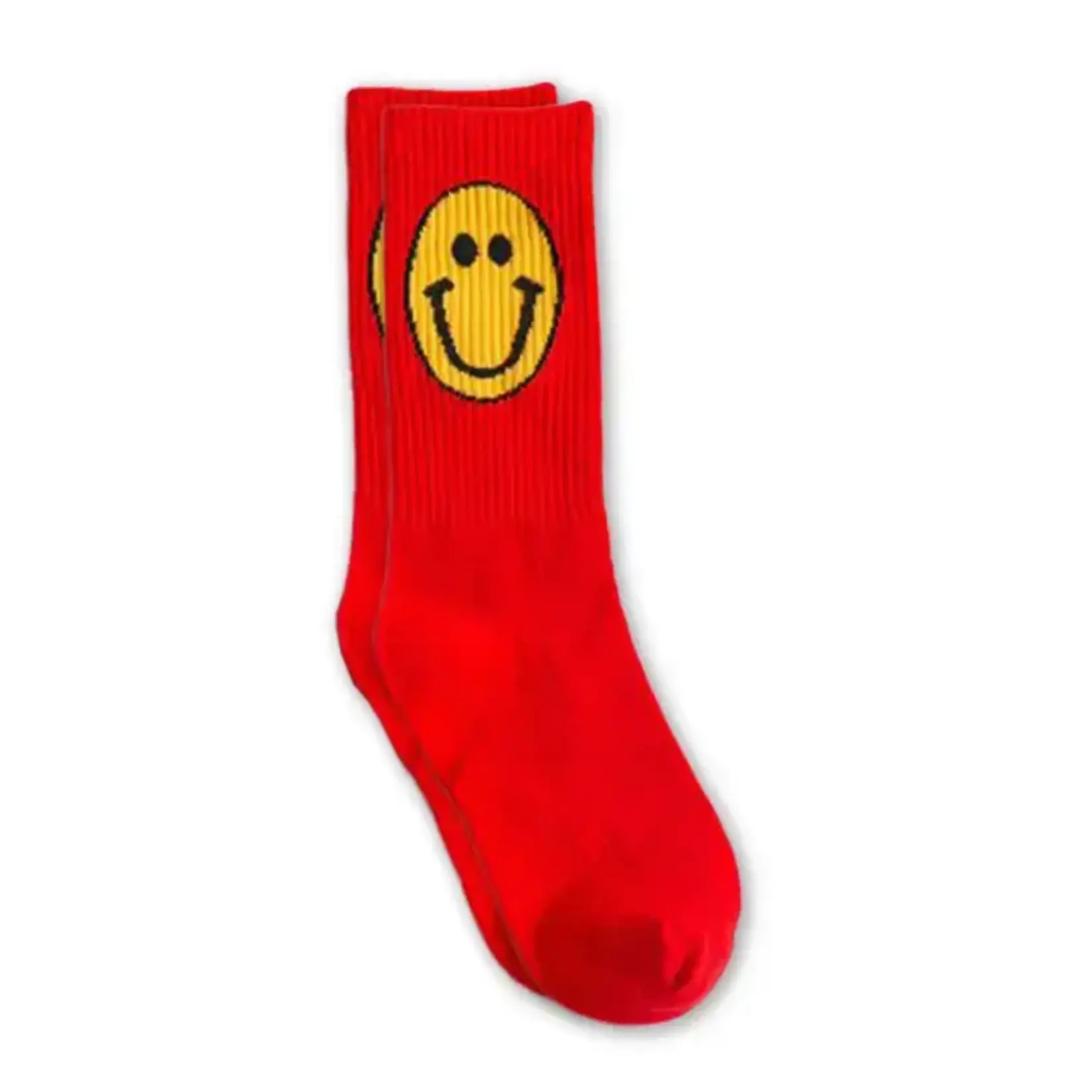 Suzanne Smiley Socks - Red