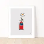 A Lil Too Ironic Print Shop Pepsi Print - 8x10