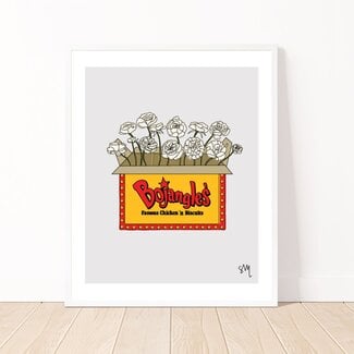 A Lil Too Ironic Print Shop Bojangles Print - 5x7