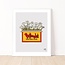 A Lil Too Ironic Print Shop Bojangles Print - 5x7
