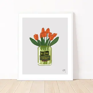 A Lil Too Ironic Print Shop Mt Olive Print - 5x7