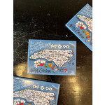 Emily Brooks Designs Emily Brooks NC Map Magnet - Blue