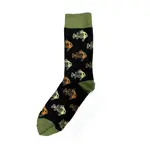 Men's Socks - Seafood Piranha Skeleton